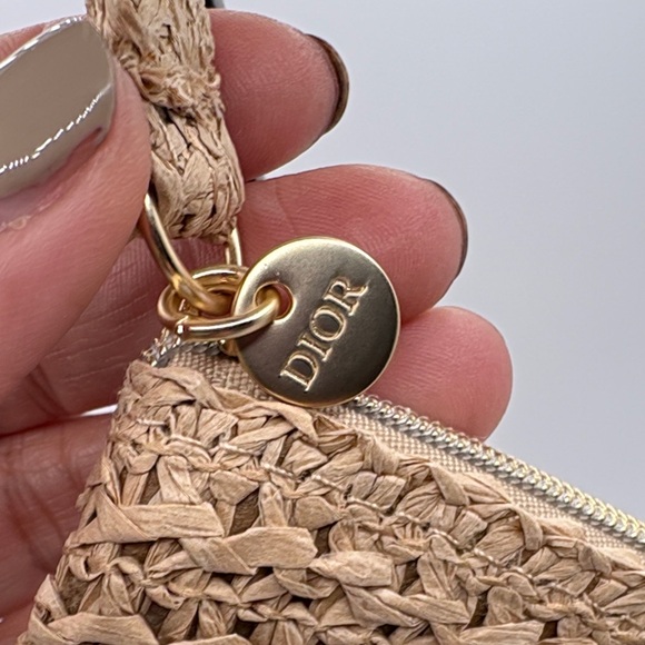 Dior Gift with purchase Textured Brown Clutch - Picture 4 of 8